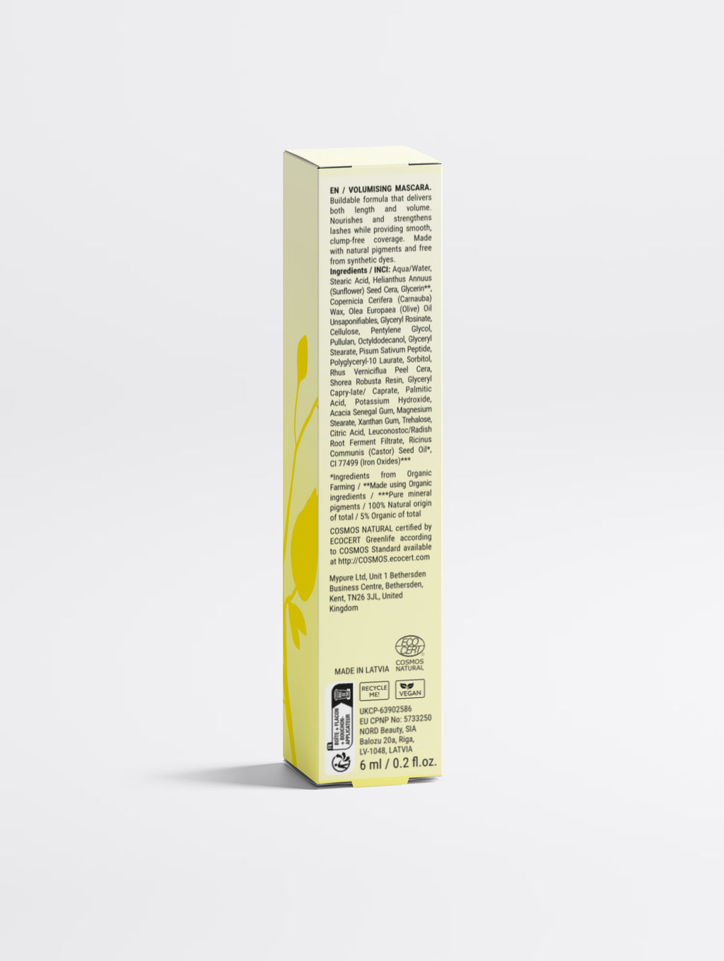 Lengthening & Volumising Mascara