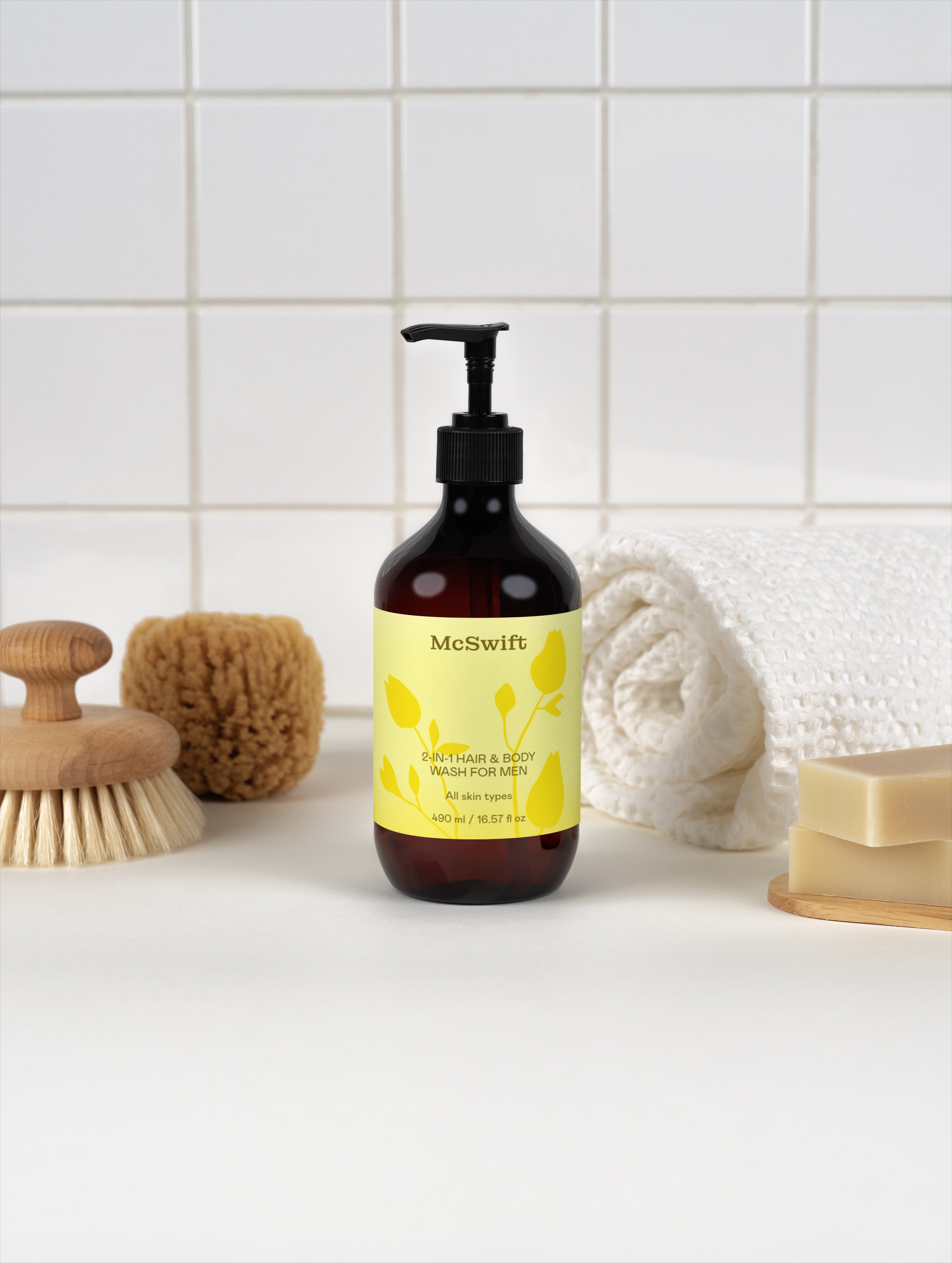 2-in-1 Hair & Body Wash for men
